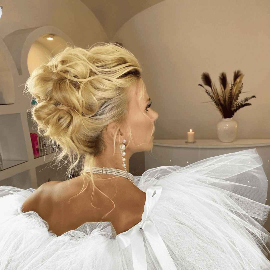 acconciatura matrimonio di lusso