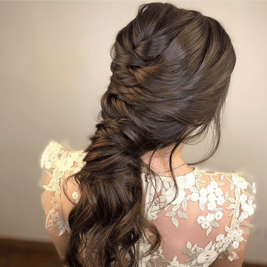 semi-bonded hairstyle