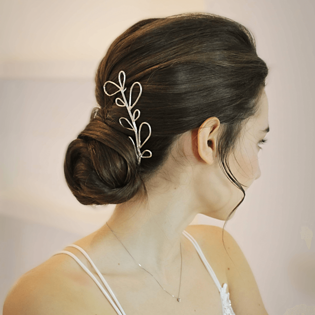chignon capelli lunghi